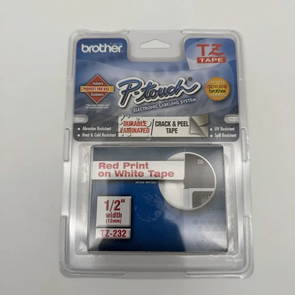 (Lot Of 3) Brother P-Touch Label Maker Tape - TZ131, TZ221, TZ232